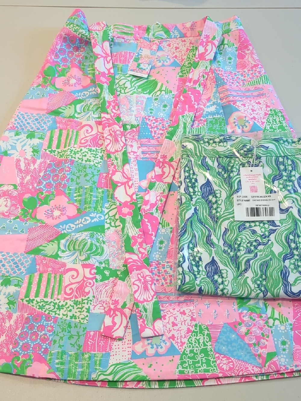 NWT BUNDLE Lilly Pulitzer Constance Reversible Skirt (Lot of 2)
